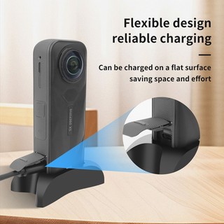 Dành Cho Insta360 X5 Đế Silicon Toàn Cảnh Camera Máy Tính Để Bàn Chống Trượt Giá Đỡ Cố Định Phụ Kiện