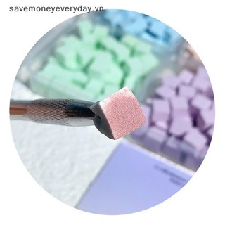 [savemoneyeveryday] 50 Miếng Bọt Biển Vuông Puff Gel Nghệ Thuật Dụng Cụ Mỹ Phẩm Khối Đệm Cho Phụ Kiện Làm Móng