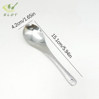 [ELOY] Thìa Inox Muỗng Cà Phê Thìa Tráng Miệng Khuấy Thìa Canh Inox Thìa Cho Trà Cà Phê Kem VN