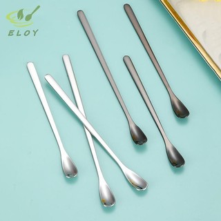 [ELOY] Thìa Cà Phê Inox Kem Món Tráng Miệng Trà Khuấy Thìa Cho Dã Ngoại Phụ Kiện Nhà Bếp Thanh Dụng Cụ Tay Cầm Dài Thìa VN
