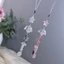 Exhila Handmade Acrylic Hạt Điện Thoại Quyến Rũ Dây Điện Thoại Có Hình Cá Và Vỏ