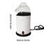 Máy làm bỏng ngô điện Kool 1200W Turbos Công nghệ sưởi ấm với khay nóng chảy bơ và cốc đo đồ ăn nhẹ