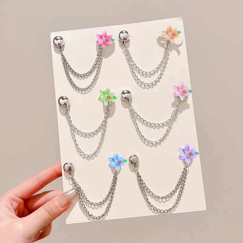 [YUNYUAN] Chân quần hút từ tính có thể tháo rời, không cần đinh, không có đường may và khóa để thay đổi chân quần để thay đổi chiều dài vòng bít sang khóa chân kim loại ngắn