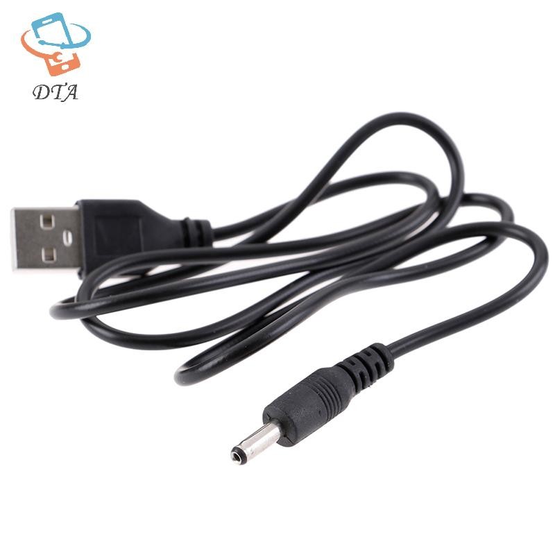 [DTA] 1Pc USB A Nam sang 3.5 * 1.35mm Đầu nối Dây cáp nguồn VN