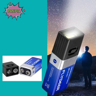 Đèn pin PNPIA 9V Đèn pin LED 9V 6F22 COB Lighg Đèn làm việc ngoài trời Không bao gồm Boutique