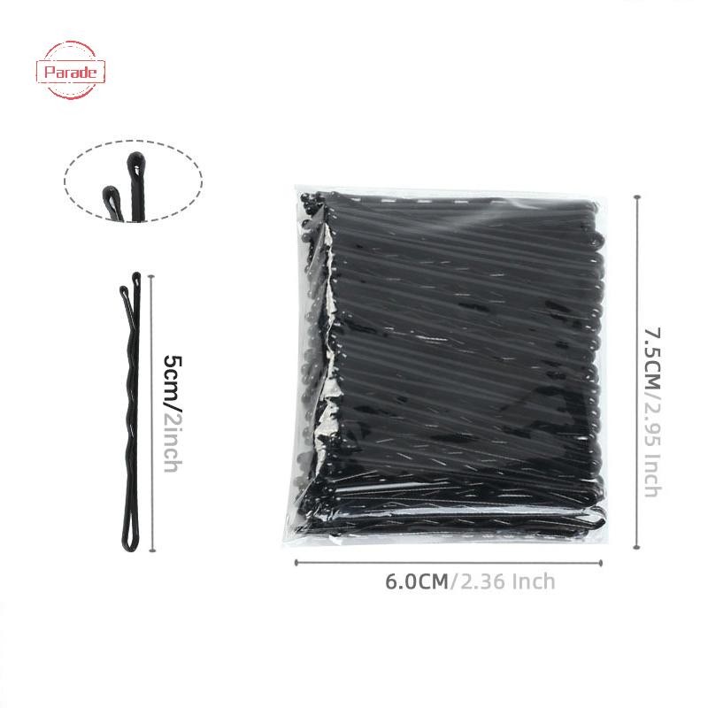 Diễu Hành 50 Chiếc 5cm Nữ Kẹp Tóc Xoăn Sóng Tay Cầm Kiểu Tóc Kẹp Tóc Nữ Bobby Chân Tạo Kiểu Phụ Kiện Tóc VN