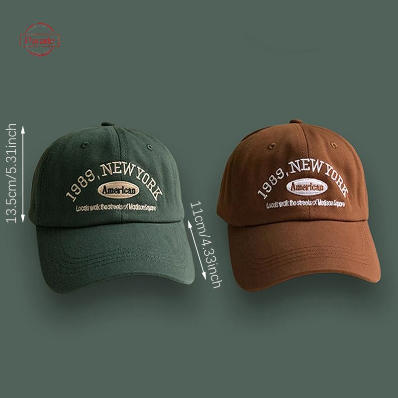 Parade Bóng Chày Có Thể Điều Chỉnh Cặp Đôi Nam Nữ Thời Trang Hip Hop Mũ Hàn Quốc Topi Unisex VN