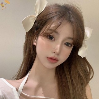 [GOU] 2 Cái / bộ Kẹp Tóc Màu Đen Cho Bé Gái Barrettes Phụ Kiện Tóc Dễ Thương Trẻ Em Ruy Băng Màu Người Phụ Nữ Kẹp Tóc Hairgrip VN