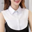 Cminyp Cổ Giả Cho Áo Sơ Mi Có Thể Tháo Rời Cổ Áo Sơ Mi Chắc Chắn Ve Áo Top Nam Nữ Đen Trắng Quần Áo Áo Sơ Mi Phụ Kiện DropShip Glory