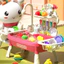 Đồ chơi trẻ em Máy rửa chén nước tuần hoàn điện Bể rửa rau Baby Home Kitchen Girls 2-4 tuổi cho bé bộ nấu ăn