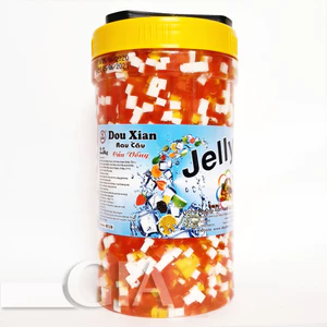 Thạch rau câu trái cây đủ mùi DouXian hộp 2.5kg