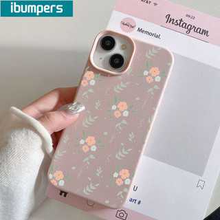 ibumpers Ốp Lưng iPhone Hàn Quốc Đơn Giản Hoa Họa Tiết Da Ốp Điện Thoại Dày Dặn Silicon Mềm Chống Sốc Chống Bẩn Cho Iphone 16 15 14 12 13 11 Pro Max IP 7 8 Plus X XS XR