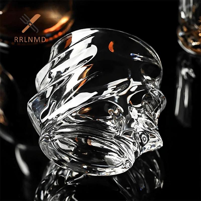 Rrlnmd 330ML Trong Suốt Whisky Thủy Tinh Nhật Bản Whisky Kính Cho Scotch Bourbon Rượu Gin Nước Cocktail Vintage Rượu Ly MỚI