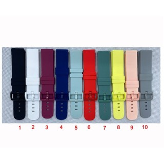 Dây đeo silicon MỚI 18 / 20 / 22mm cho Huawei Watch GT6 Pro GT5 / GT4 / GT3 SE / GT2 / GT 6 5 4 3 2e 41mm 42mm 46mm