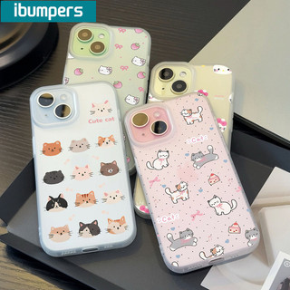 ibumpers Ốp Lưng IPhone Dễ Thương Coquette Nơ Cat Họa Tiết Ốp Điện Thoại Trong Suốt Nhám Mờ TPU Mỏng Chống Sốc Chống Bẩn Cho IPhone 16 15 14 12 13 11 Pro Max IP 7 8 Plus X XS XR