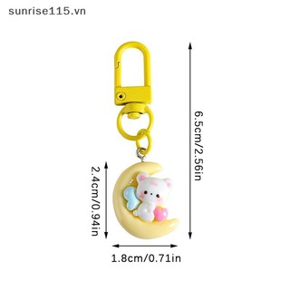 Ssvn Động Vật Dễ Thương Móc Khóa Gấu Đáng Yêu Móc Khóa Cho Nữ Túi Bé Gái Trang Trí Tai Nghe Ch Mặt Dây Chuyền Đôi Quà Tặng.