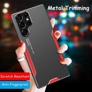 Ốp Hợp Kim Nhôm Cho Samsung Galaxy S24 S23 S22 S21 S20 FE S10 Note 20 Ultra 10 Plus A55 A53 A72 A52 A71 A51 Khung Bao