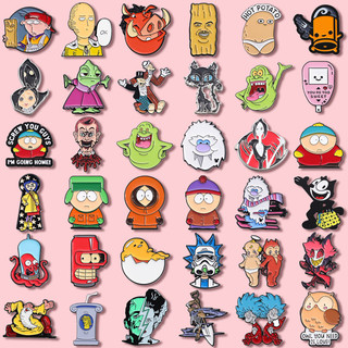'' 100 Anime Nhân Vật Series One Punch Man Simpson Men Trâm Cài Quần Áo Thời Trang Phụ Kiện Túi Học Huy Hiệu Quà Tặng Cho Bạn Bè '