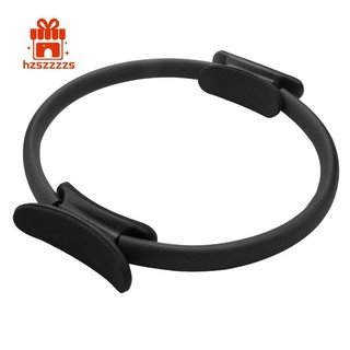 Pilates Ring Magic Circle Tập thể dục Sức mạnh tập thể dục Công cụ tập Yoga-Đen