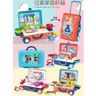 Đồ Chơi Vali Hướng Nghiệp Cho Bé – Định Hướng Nghề Bác Sĩ, Nấu Ăn, Trang Điểm, Kỹ Sư, Chất Lượng Cao