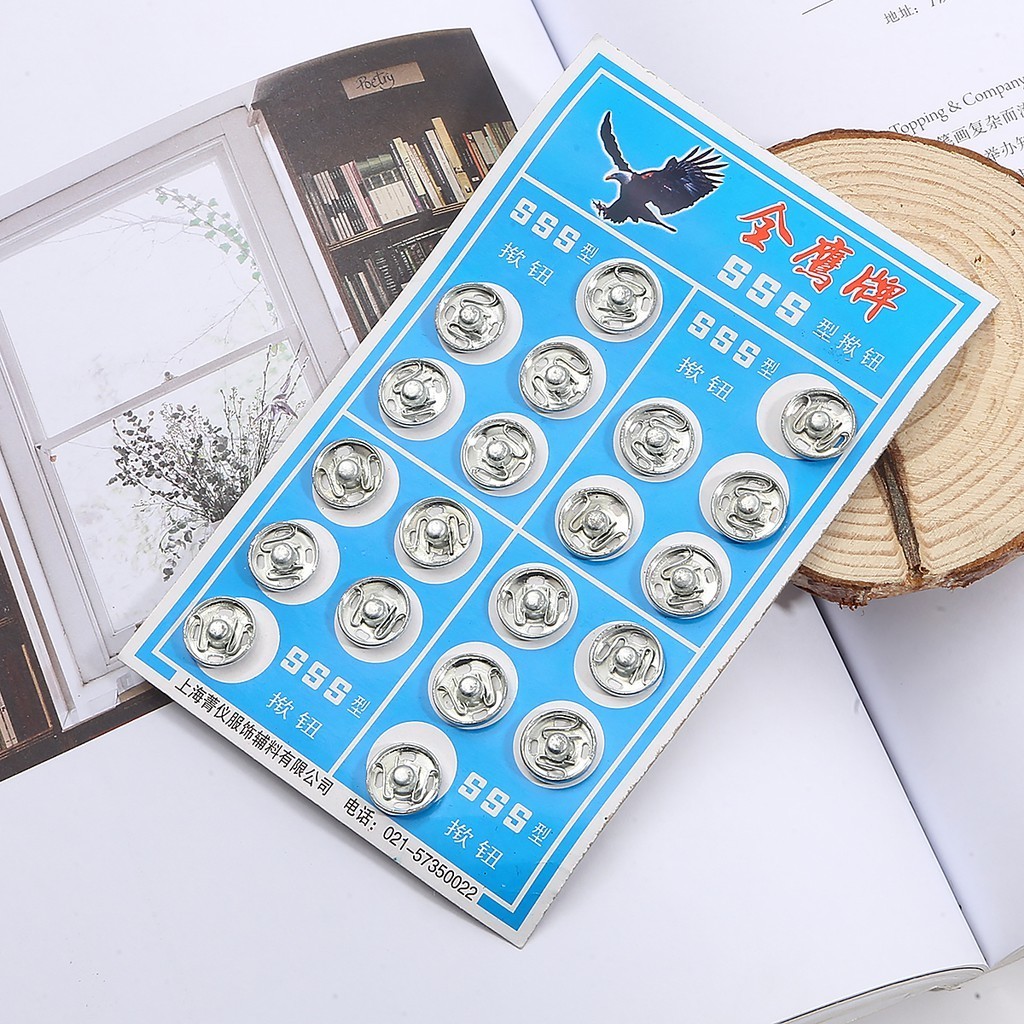 Phụ Kiện Nút Quần Áo Bằng Kim Loại 8/ 12/ 1 / 18/ 20mm - FE123