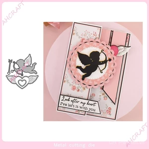 Khuôn cắt mũi tên Cupid scrapbook thép cacbon kim loại cắt dập nổi Mẫu khắc DIY Album ảnh sổ lưu niệm