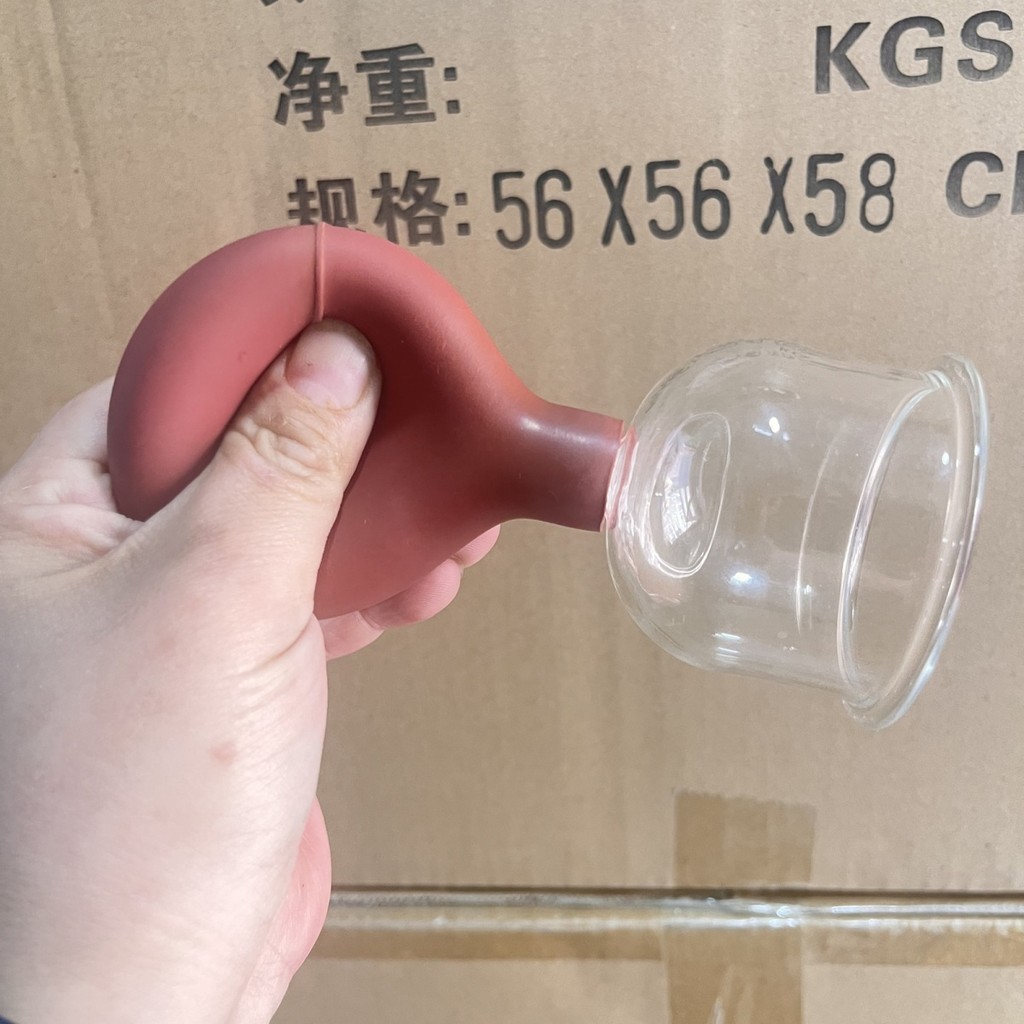 Gói xuất khẩu Thiết bị hút chân không âm áp Bóng hút nâng cơ Massage Bóng hút silicone Kính mặt Số 1 H2XH