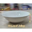 Combo 2 Tô Sứ Loe Cạn Trắng – Kiểu Dáng Sang Trọng, Dùng Đựng Canh, Phở, Bún