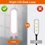 Đèn bảo vệ mắt CATIYAHA, Đèn bàn LED có thể điều chỉnh độ sáng 3 độ sáng có thể gập lại, Đèn đọc sách USB mềm có thể sạc lại di động