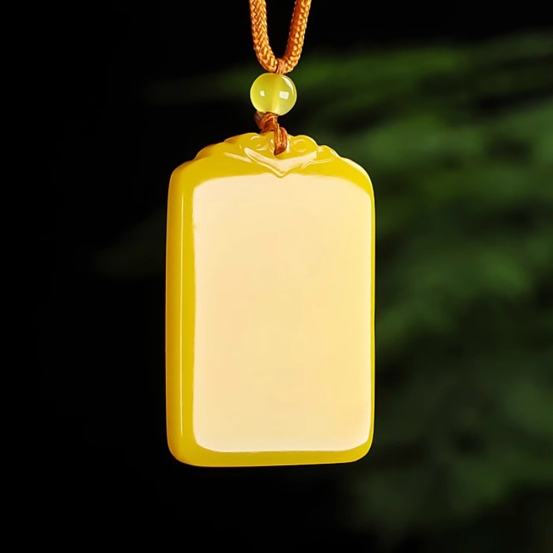 Phong Cách Mới Tự Nhiên An Toàn Thương Hiệu Mặt Dây Chuyền Nam Nữ Đơn Giản Phù Hợp Với Thời Trang