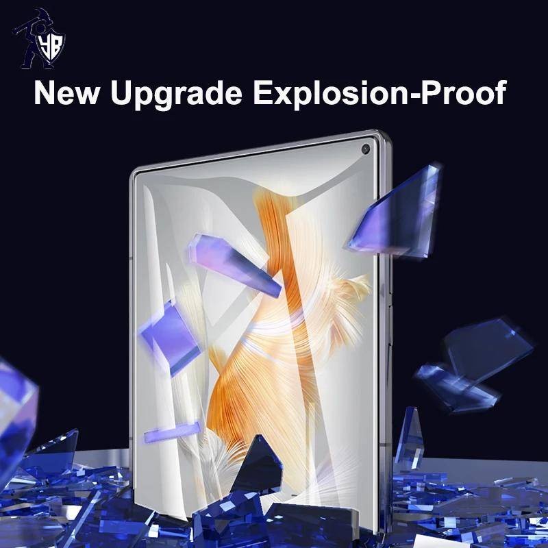 Huawei MateX6 MateX5 MateX3 MateX2 1-2 Chiếc HD Trong Suốt Mềm Hydrogel Cho Huawei Mate X6 X5 X3 X2 Bảo Vệ Màn Hình Chống Cháy Nổ
