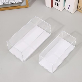 [-d] Hộp trưng bày mô hình ô tô tỷ lệ 1: 64 Vỏ chống bụi Acrylic trong suốt Vỏ cứng Bộ sưu tập Bảo vệ hình thu nhỏ {vn}