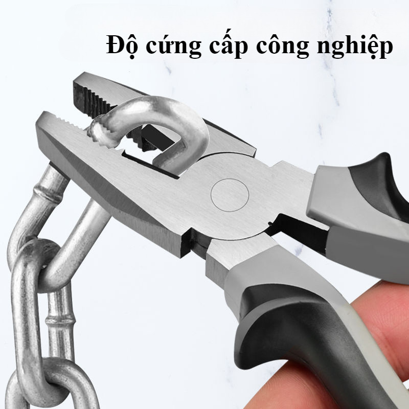 Kìm mũi kim，Kìm dây，Kìm vát，Kìm nhọn, kìm đa năng cao cấp,siêu khỏe cắt đứt mọi loại thép ổ khóa dây xích cáp điện