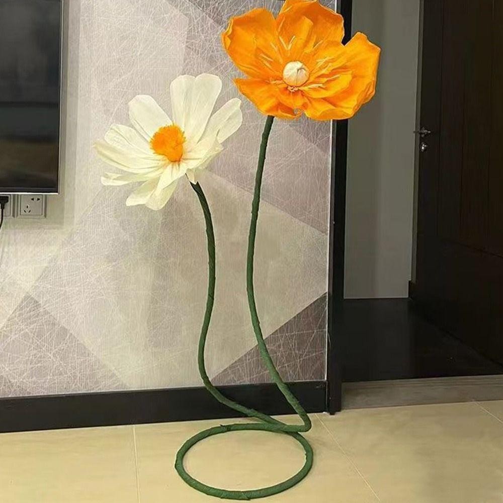 Ống nhựa nhôm SAIA, Ống tạo kiểu dài 5M bằng nhôm PVC, Chất liệu PVC Màu vàng trắng uốn cong bằng nhựa hình cong có thể uốn cong Đạo cụ DIY