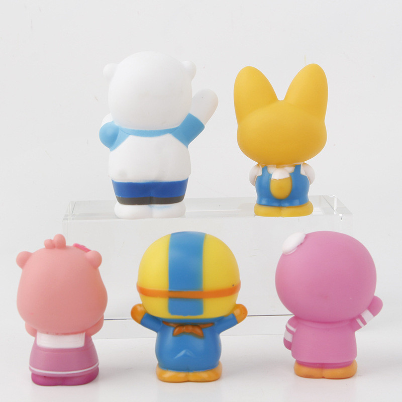 PS1 5 Chiếc Loopy Nhân Vật Hành Động Pororo Bobby Mô Hình Búp Bê Đồ Chơi Cho Trẻ Em Quà Tặng Bộ Sưu Tập Vật Trang Trí SP1
