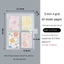 GILL PP Collect Book, Album ảnh trong suốt kẽ mờ nhiều túi, Chất lượng cao 3 inch DIY INS Photocard Binder Holder Quà tặng