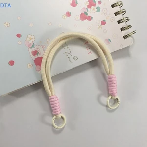 Dây chuyền điện thoại di động dệt tay đầy màu sắc sáng tạo Điện thoại di động đa năng Dây buộc chống mất Điện thoại thời trang Dây đeo cổ tay ngắn Quà tặng PO