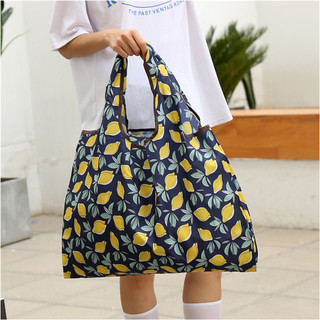 Túi mua sắm Tote có thể gập lại 8 màu Túi tạp hóa di động có thể giặt được để mua sắm tạp hóa Du lịch