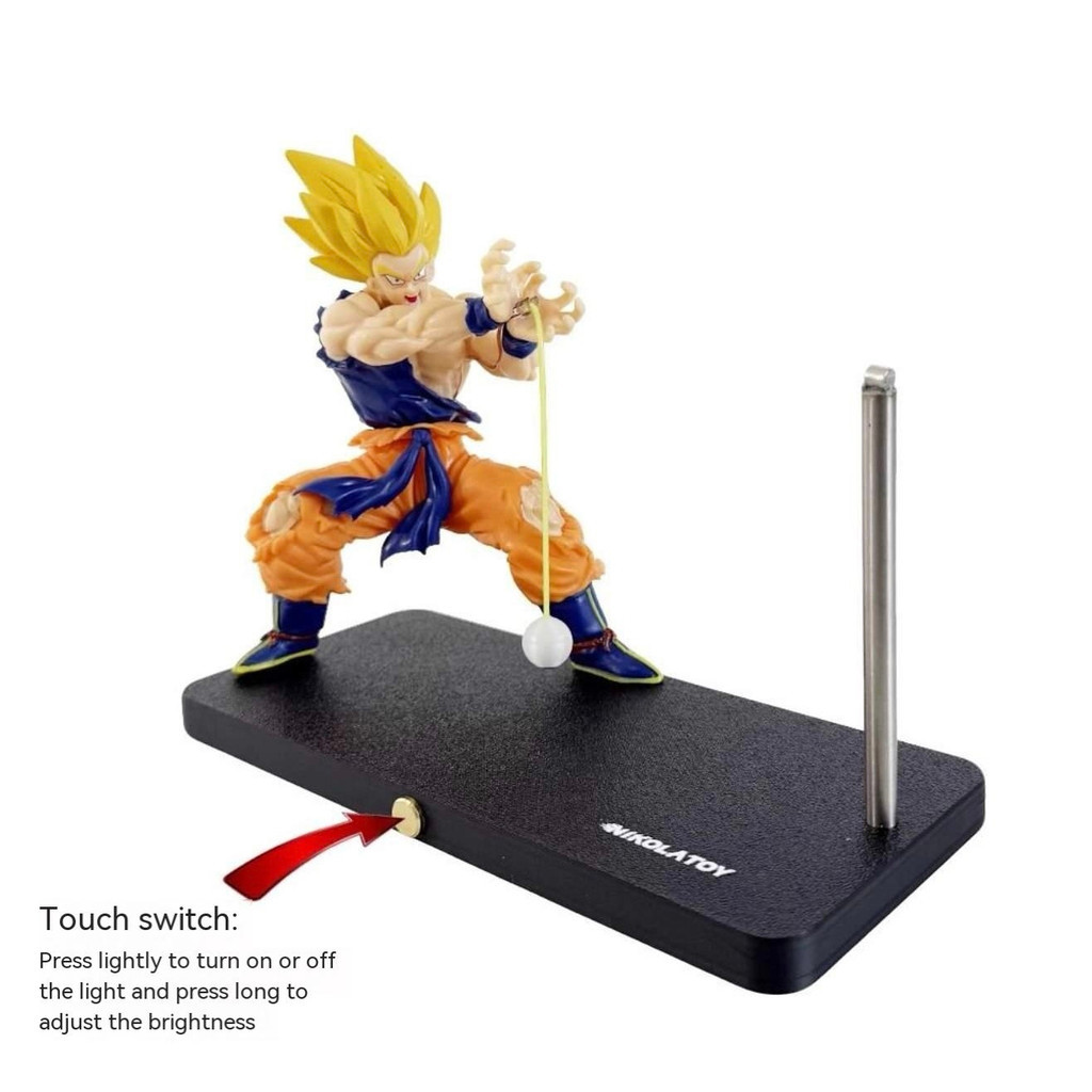 Dragon Ball Goku Kamehameha Đèn Ngủ LED Anime Trang Trí Sưu Tập Quà Tặng Cho Người Hâm Mộ
