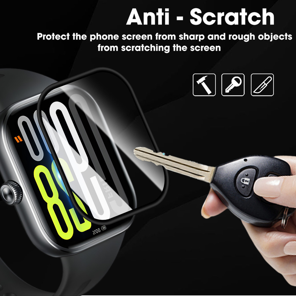 Phim màn hình di động mềm cho Redmi Watch 5 - Clear Not Tempered Glass Full Cover Film - Phim bảo vệ màn hình trong suốt đa năng
