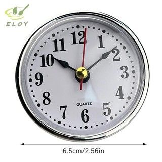 [ELOY] Đồng hồ cổ điển Phong trào thủ công Dia.65mm Đồng hồ tròn Chèn số La Mã Đồng hồ nhỏ Số Ả Rập Trang trí tường VN
