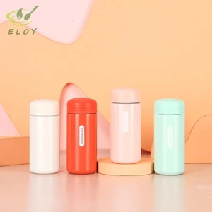 Cốc thép không gỉ tiện lợi 150ml Siêu nhỏ gọn Di động chống rò rỉ Cốc nước thời trang Đồ uống Ấm đun nước VN