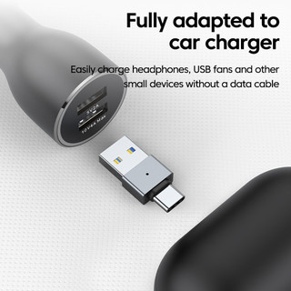 Đầu nối chuyển đổi dữ liệu Elough USB3.0 Male sang USB C Male với đèn LED