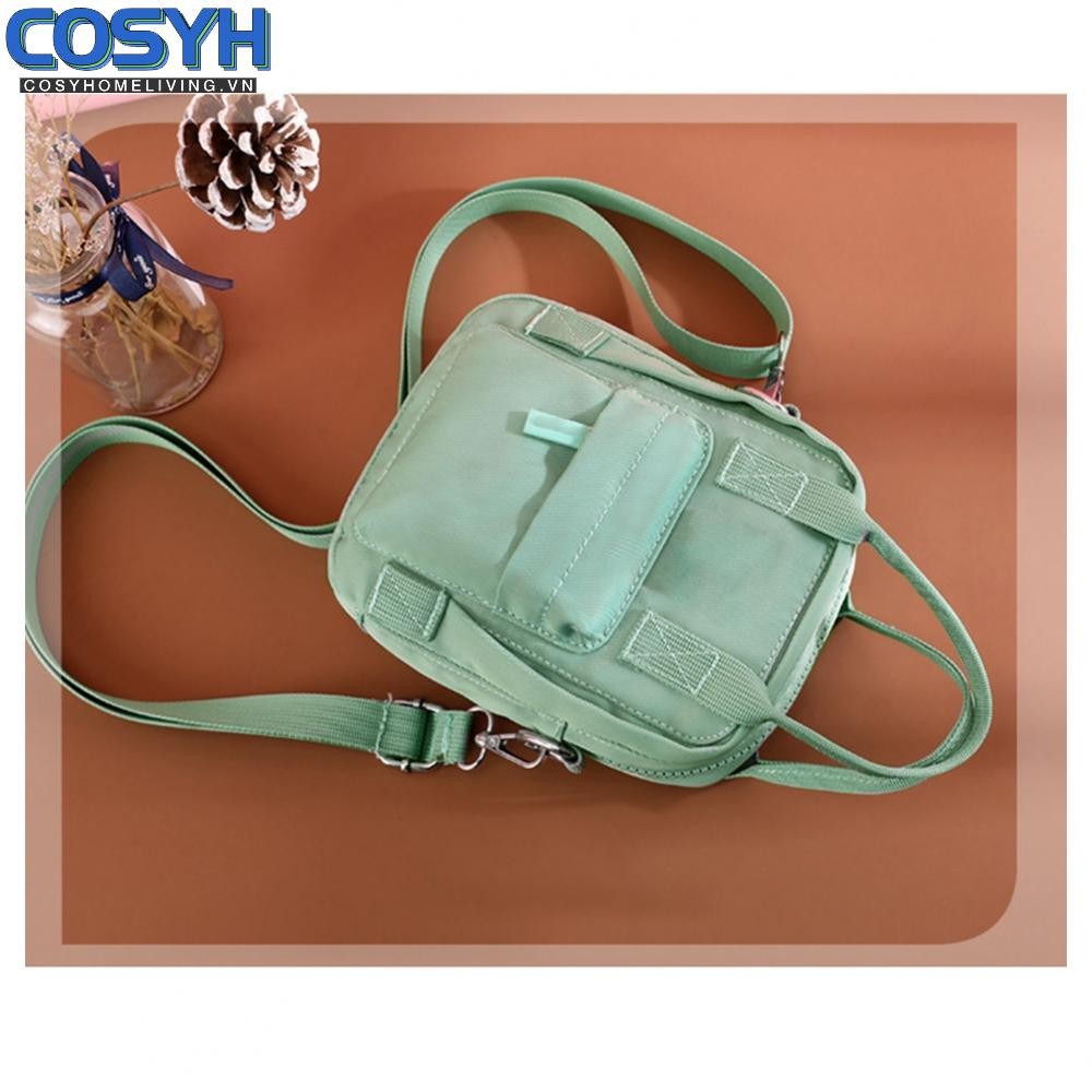 <cosyh>Shoulder Bag Trendy Versatile Zippers Crossbody Daily Female Free Size