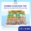 Combo 10 Đôi Đũa Tre Tự Nhiên – Không Tẩm Hóa Chất, Giá Sỉ Tiết Kiệm, An Toàn Sức Khỏe
