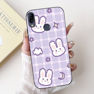 Dành Cho Asus Zenfone Max Pro (M1) ZB601KL ZB602KL Ốp Lưng Hoạt Hình Đáng Yêu Thỏ Bé Gái Mềm Cho Asus X00TD X00TDB X00TDA X00T