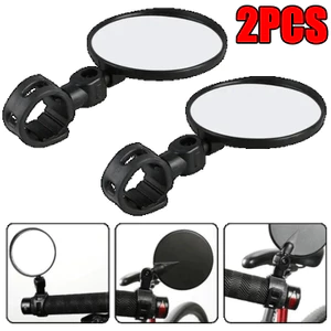 Gương an toàn quan sát phía sau xe máy - 360° Xoay có thể điều chỉnh với dây đeo khóa nhựa - Phụ kiện đa năng