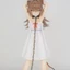GK Elf Lion Hình Demon KO Motherland Edition Anime Hai Chiều Cô Gái Đẹp Mẫu Máy Tính Để Bàn Trang Trí Khung Xe