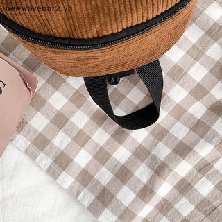 [Mới] Ba Lô Nữ Thời Trang Vải Nhung Màu Trơn Nhỏ Đơn Giản Du Lịch Thường Ngày Túi Đi Học Nữ Dung Tích Lớn.