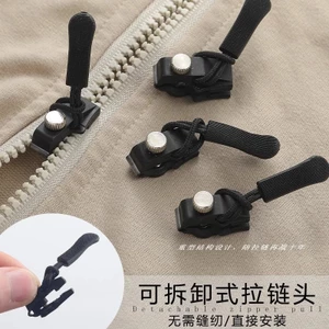Set 10 khoá kéo thay thế ốc vặn xiết 3 kích cỡ phù hợp với mọi loại dây khoá kéo